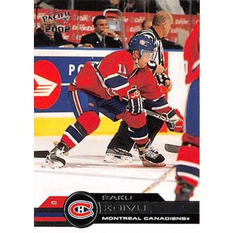 Řadové karty - Koivu Saku - 2001-02 Pacific No.209
