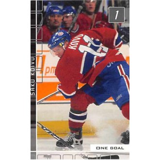 Insertní karty - Koivu Saku - 2001-02 BAP Memorabilia He Shoots He Scores Points No.5