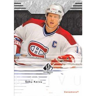 Řadové karty - Koivu Saku - 2003-04 SP Authentic No.48