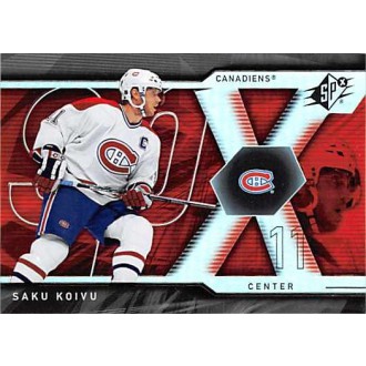 Řadové karty - Koivu Saku - 2007-08 SPx No.73