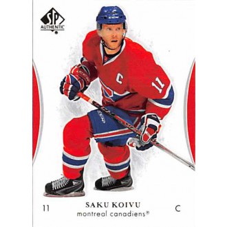 Řadové karty - Koivu Saku - 2007-08 SP Authentic No.16