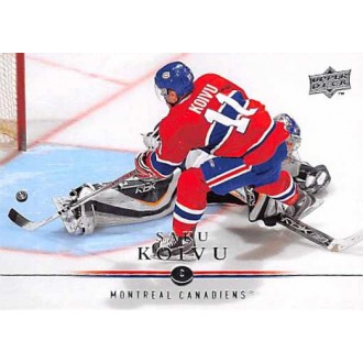 Řadové karty - Koivu Saku - 2008-09 Upper Deck No.93