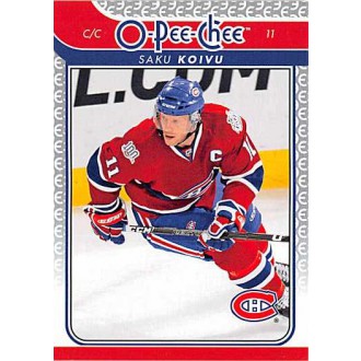 Řadové karty - Koivu Saku - 2009-10 O-Pee-Chee No.217