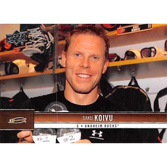 Řadové karty - Koivu Saku - 2012-13 Upper Deck No.1