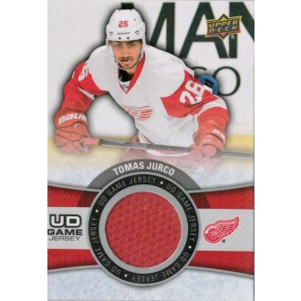 Jersey karty - Jurčo Tomáš - 2015-16 Upper Deck Game Jerseys No.GJ-TJ