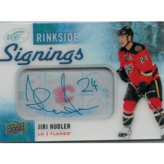 Podepsané karty - Hudler Jiří - 2015-16 Ice Rinkside Signings  No.RS-JH