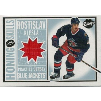 Jersey karty - Klesla Rostislav - 2002-03 Vintage Jerseys No.HS-RK