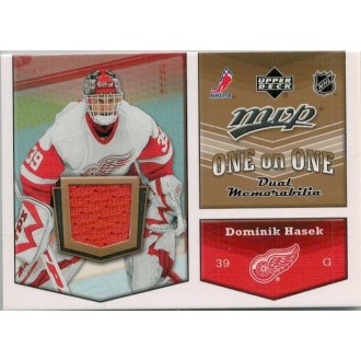 Jersey karty - Hašek Dominik, Vokoun Tomáš - 2007-08 MVP One on One Jerseys No.OO-HV