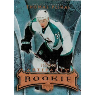 Řadové karty - Plíhal Tomáš - 2007-08 Artifacts No.195