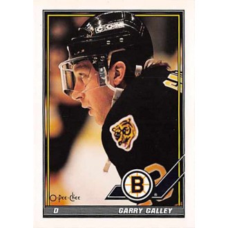 Řadové karty - Galley Garry - 1991-92 O-Pee-Chee No.86