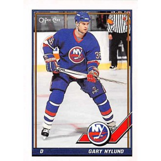 Řadové karty - Nylund Gary - 1991-92 O-Pee-Chee No.101