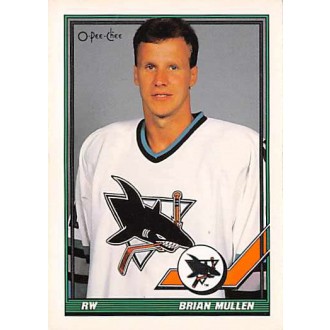 Řadové karty - Mullen Brian - 1991-92 O-Pee-Chee No.129