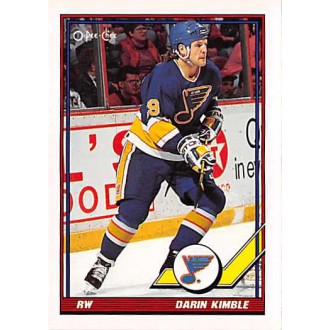 Řadové karty - Kimble Darin - 1991-92 O-Pee-Chee No.156