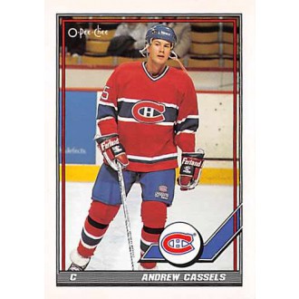 Řadové karty - Cassels Andrew - 1991-92 O-Pee-Chee No.176