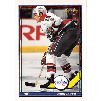 Řadové karty - Druce John - 1991-92 O-Pee-Chee No.206