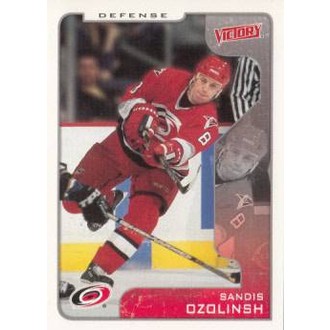 Řadové karty - Ozolinsh Sandis - 2001-02 Victory No.64