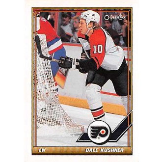 Řadové karty - Kushner Dale - 1991-92 O-Pee-Chee No.415