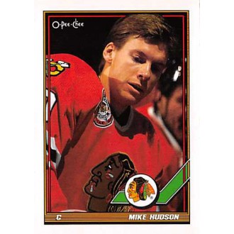 Řadové karty - Hudson Mike - 1991-92 O-Pee-Chee No.495