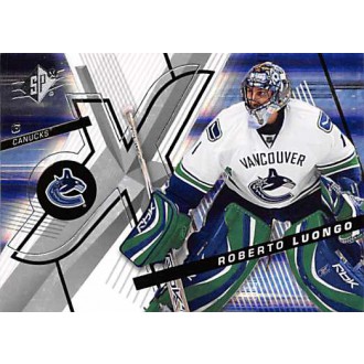 Řadové karty - Luongo Roberto - 2008-09 Spx No.4