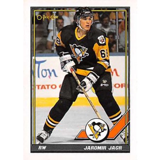 Řadové karty - Jágr Jaromír - 1991-92 O-Pee-Chee No.40