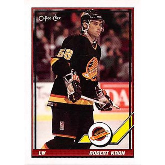 Řadové karty - Kron Robert - 1991-92 O-Pee-Chee No.52