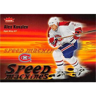 Insertní karty - Kovalev Alexei - 2006-07 Fleer Speed Machines No.SM15
