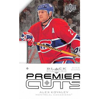 Insertní karty - Kovalev Alexei - 2008-09 Black Diamond Premier Die-Cut No.PDC10
