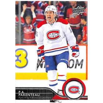 Řadové karty - Parenteau P.A. - 2014-15 Upper Deck No.352