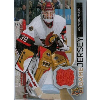 Jersey karty - Hašek Dominik - 2014-15 Upper Deck Game Jerseys Red No.GJ-HA