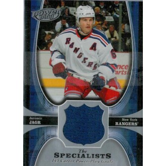 Jersey karty - Jágr Jaromír - 2005-06 Power Play Specialists Jerseys No.TS-JJ