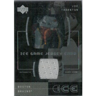 Jersey karty - Thornton Joe - 2000-01 Ice Game Jerseys No.I-JT