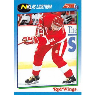 Řadové karty - Lidstrom Nicklas - 1991-92 Score Canadian English No.621