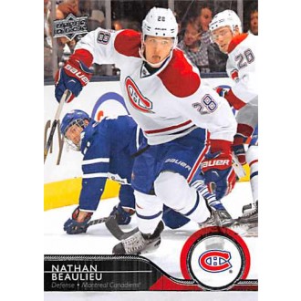 Řadové karty - Beaulieu Nathan - 2014-15 Upper Deck No.354