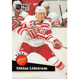 Řadové karty - Lidstrom Nicklas - 1991-92 Pro Set No.531