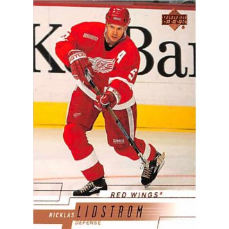 Řadové karty - Lidstrom Nicklas - 2000-01 Upper Deck No.67