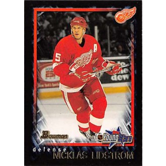 Řadové karty - Lidstrom Nicklas - 2001-02 Bowman Youngstars No.83