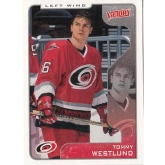 Řadové karty - Westlund Tommy - 2001-02 Victory No.69