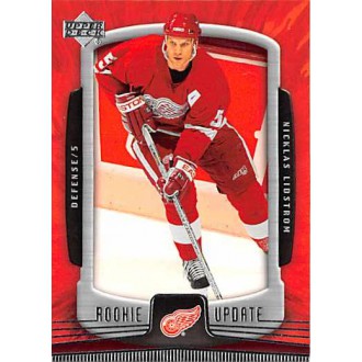 Řadové karty - Lidstrom Nicklas - 2005-06 Rookie Update No.37