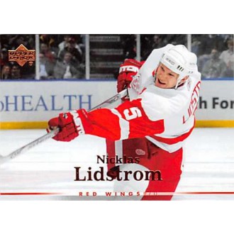 Řadové karty - Lidstrom Nicklas - 2007-08 Upper Deck No.1