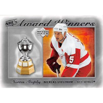 Insertní karty - Lidstrom Nicklas - 2007-08 Upper Deck NHL Award Winners No.AW3