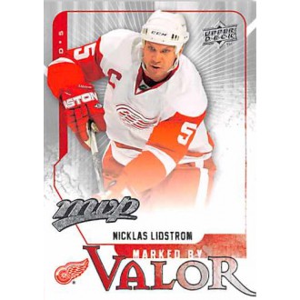 Insertní karty - Lidstrom Nicklas - 2008-09 MVP Marked by Valor No.MV8
