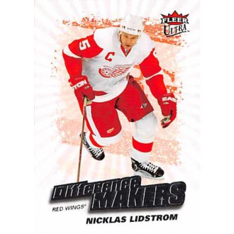 Insertní karty - Lidstrom Nicklas - 2008-09 Ultra Difference Makers No.DM5