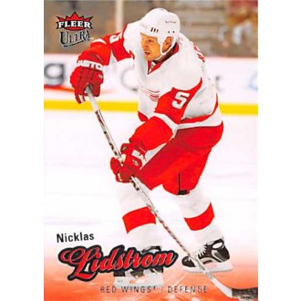 Řadové karty - Lidstrom Nicklas - 2008-09 Ultra No.144