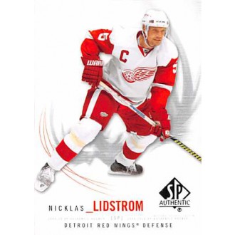Řadové karty - Lidstrom Nicklas - 2009-10 SP Authentic No.32