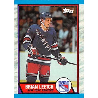 Řadové karty - Leetch Brian - 1989-90 Topps No.136