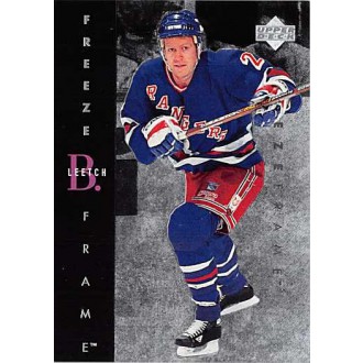 Insertní karty - Leetch Brian - 1995-96 Upper Deck Freeze Frame No.F18