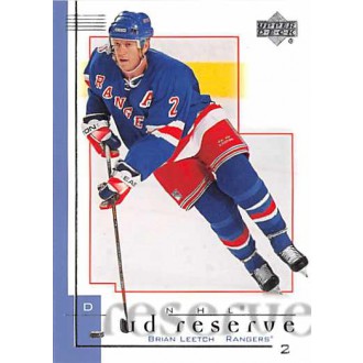 Řadové karty - Leetch Brian - 2000-01 UD Reserve No.58