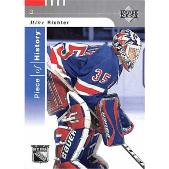 Řadové karty - Richter Mike - 2002-03 Piece of History No.59