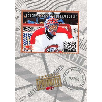 Insertní karty - Thibault Jocelyn - 1997-98 Donruss Priority Stamps Bronze No.36