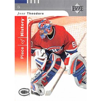 Řadové karty - Theodore Jose - 2002-03 Piece of History No.48